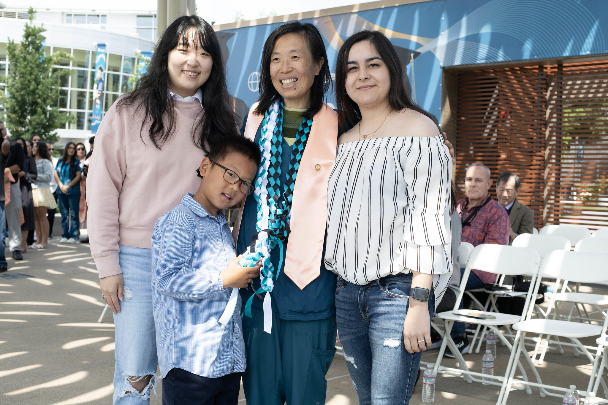 LVN to RN graduate with family